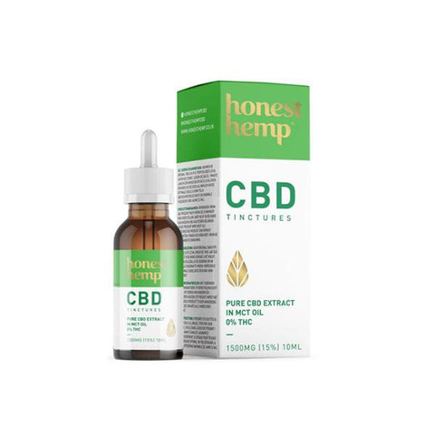 Honest Hemp 1500mg 10ml Pure CBD Extract in MCT Oil - GU PAK