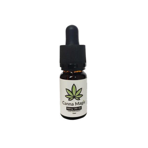 Canna Magic 500mg CBD Oil 10ml - GU PAK