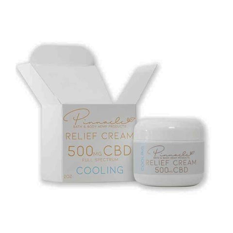 Pinnacle Hemp Full Spectrum Relief Cream 500mg CBD - GU PAK