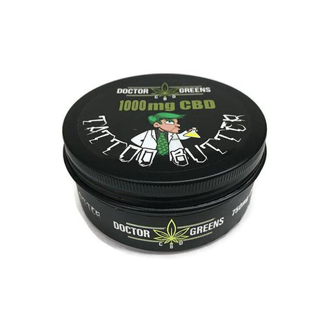 Doctor Green's Tattoo Butter 1000mg CBD 150ml - GU PAK