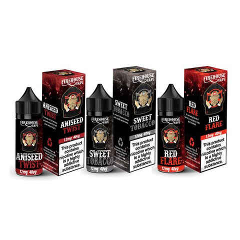 Firehouse Vape TPD 10ml 12mg (60VG/40PG) - GU PAK