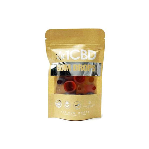 1CBD Pure Hemp CBD fruit flavoured Gum Drops 300mg CBD - GU PAK