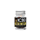 1CBD Soft Gel Capsules 25mg CBD 30 Capsules - GU PAK