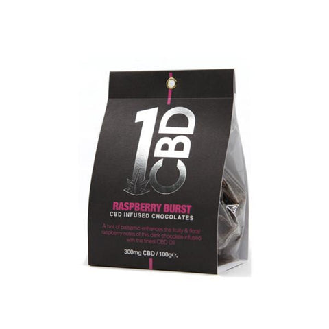 1CBD CBD infused Chocolate 300mg CBD 100g - GU PAK