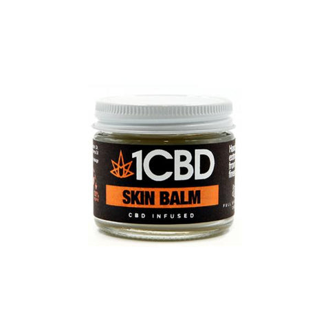 1CBD Hemp CBD Oil infused Skin Balm 300mg 50g - GU PAK