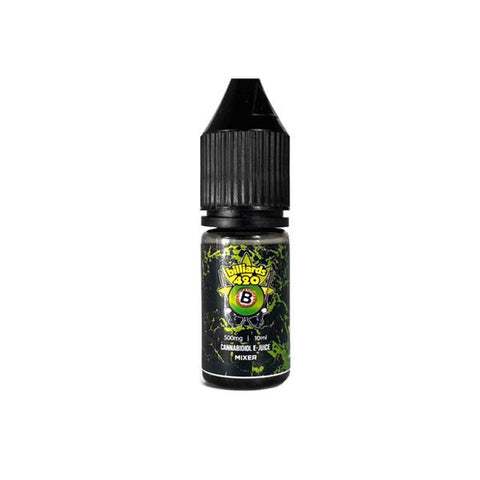 Billiards 420 Cannabidiol E-Juice Mixer 500MG 10ML - GU PAK