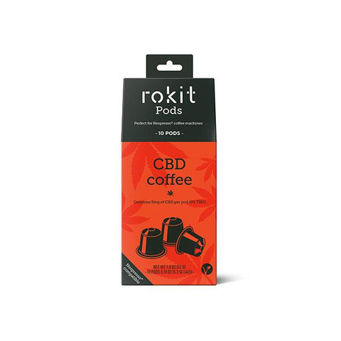 Rokit Pods CBD Coffee 5mg Nespresso Pods - GU PAK