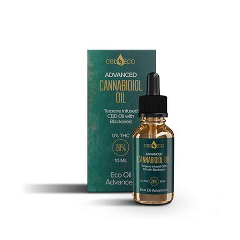 CBD ECO Advanced Terpene Infused Cannabidiol Oil 20% 10ML - GU PAK