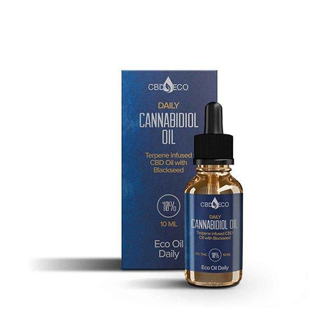 CBD ECO Daily Terpene Infused Cannabidiol Oil 10% 10ML - GU PAK