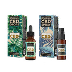 Equilibrium CBD Purified Range 250mg CBD Oil 10ml - Spray / Dropper Bottle - GU PAK