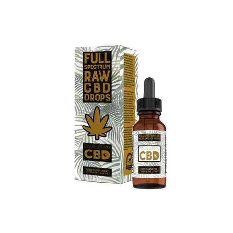 Equilibrium CBD Raw Extract 500mg CBD Oil 10ml - GU PAK