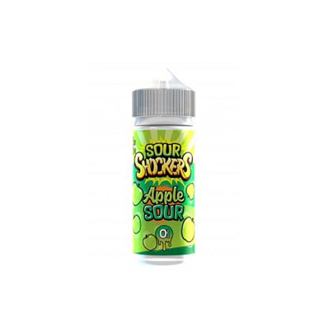 Sour Shockers 0mg 100ml Shortfill (70VG/30PG) - GU PAK