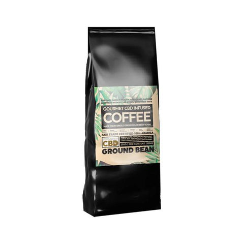 Equilibrium CBD 250mg Gourmet Ground CBD Coffee 250g Bag - GU PAK