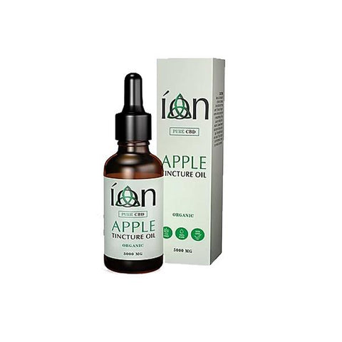 Ion Pure CBD 5000mg 30ml Tinture Oil Apple - GU PAK