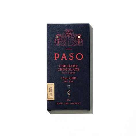 Paso CBD 75mg Dark Chocolate - GU PAK