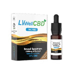 LVWell CBD 2000mg Winterised  10ml Hemp Seed Oil - GU PAK