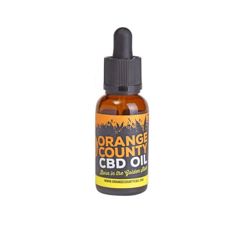 Orange County CBD 500mg 30ml MCT Oil - Organic Coconut Oil - GU PAK