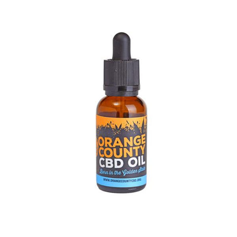 Orange County CBD 1500mg 30ml MCT Oil - Organic Coconut Oil - GU PAK