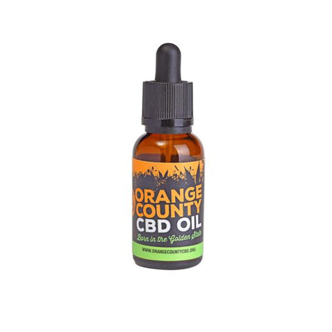 Orange County CBD 3000mg 30ml MCT Oil - Organic Coconut Oil - GU PAK