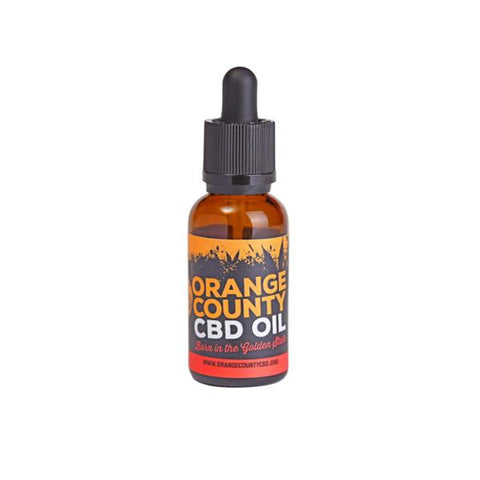 Orange County CBD 6000mg 30ml MCT Oil - Organic Coconut Oil - GU PAK