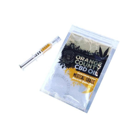 Orange County CBD 1000mg Distillate Syringe 78% - GU PAK