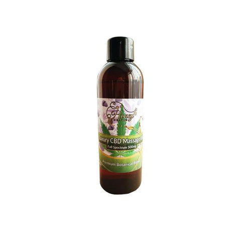 Honey Heaven 500mg CBD Luxury Massage Oil 100ml - GU PAK