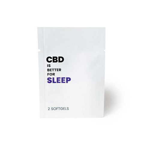 CBD Is Better 25mg CBD Per Softgel - Sleep - GU PAK