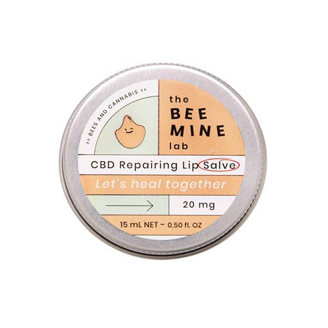 The Beemine Lab 20mg CBD Lip Balm 15ml - GU PAK