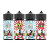 Ninja Fruit 100ml Shortfill 0mg (70VG/30PG) - GU PAK