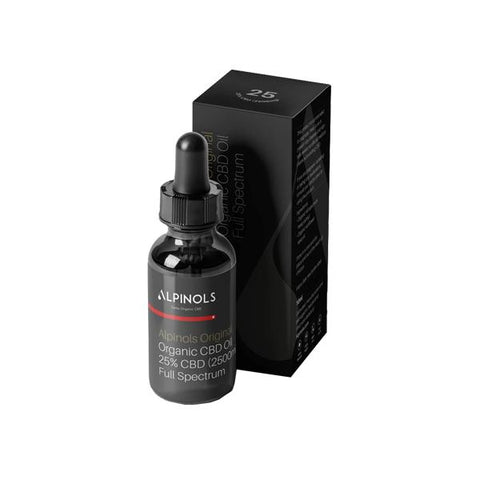 Alpinols 25% Full Spectrum 2500mg CBD Oil 10ml - GU PAK