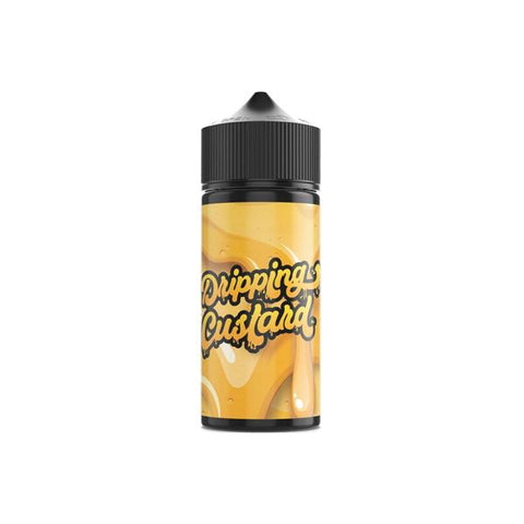 Dripping Custard 100ml Shortfill 0mg (70VG-30PG) - GU PAK