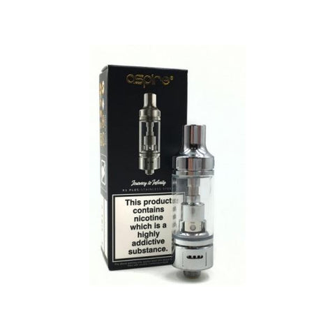 Aspire K1 Plus Stainless Steel Tank - 1.8 Ohm - GU PAK