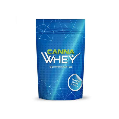 CannaWHEY CBD Whey Protein Drink 500g - Strawberry Milkshake - GU PAK