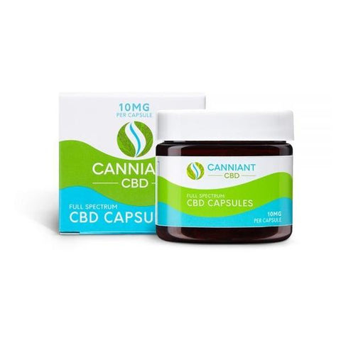 Canniant Full Spectrum 300mg CBD Capsules - 30 Capsules - GU PAK