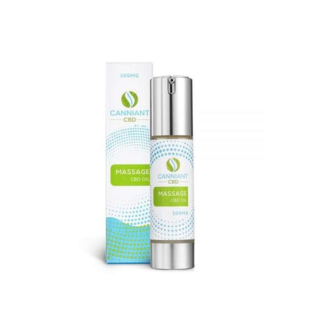 Canniant 300mg CBD Massage Oil 50ml - GU PAK