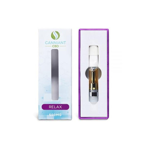 Canniant 500mg CBD Disposable Vape Cartridge - Relax - GU PAK