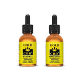 Gold CBD 2000mg CBD Cannabis Extract Hemp Seed Oil 30ml - GU PAK