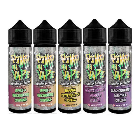 Pimp My Vape 50ml Shortfill 0mg (50VG/50PG) - GU PAK