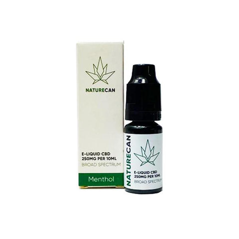 Naturecan 250mg CBD E-Liquid 10ml (80VG/20PG) - GU PAK