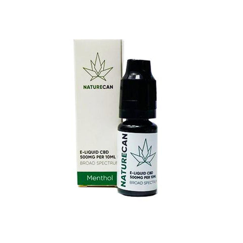 Naturecan 500mg CBD E-Liquid 10ml (80VG/20PG) - GU PAK