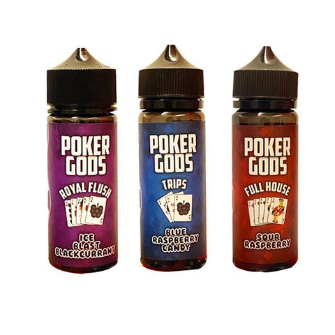 Poker Gods 0mg 100ml Shortfill (70VG/30PG) - GU PAK