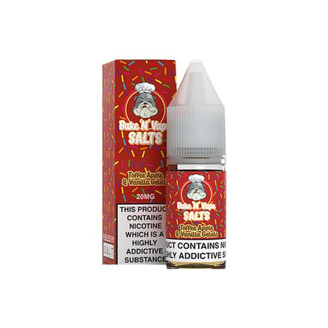 20mg Bake 'N' Vape Bakery Nic Salt 10ml  (50VG/50PG) - GU PAK