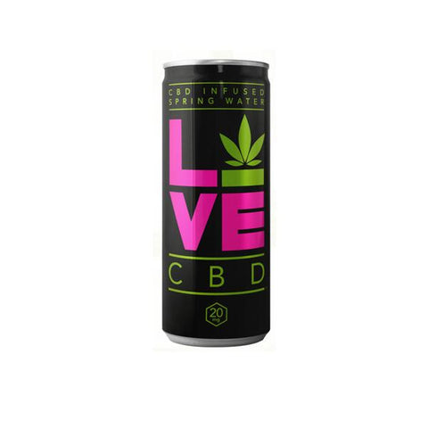 LVE CBD Infused 20mg CBD Spring Water Drink 250ml - GU PAK