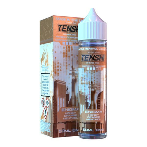 Tenshi Vapes Natomi Menthol 50ml Shortfill 0mg (70VG/30PG) - GU PAK