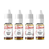 10 x 10ml UK Flavour Sweets Range Concentrate 0mg  (Mix Ratio 15-20%) - GU PAK