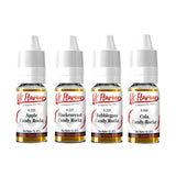 10 x 10ml UK Flavour Rockz Range Concentrate 0mg (Mix Ratio 15-20%) - GU PAK