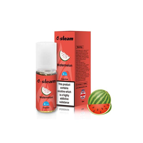 A-Steam Fruit Flavours 12MG 10ML (50VG/50PG) - GU PAK