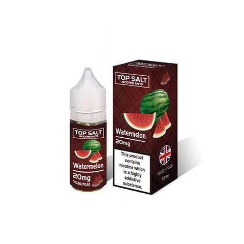 10mg Top Salt Fruit Flavour Nic Salts by A-Steam 10ml (50VG/50PG) - GU PAK