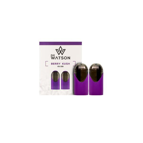 Dr Watson 120mg CBD Vape Kit Pods x 2 - GU PAK