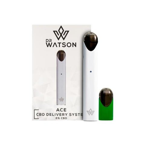 Dr Watson 120mg CBD Vape Pod System - GU PAK